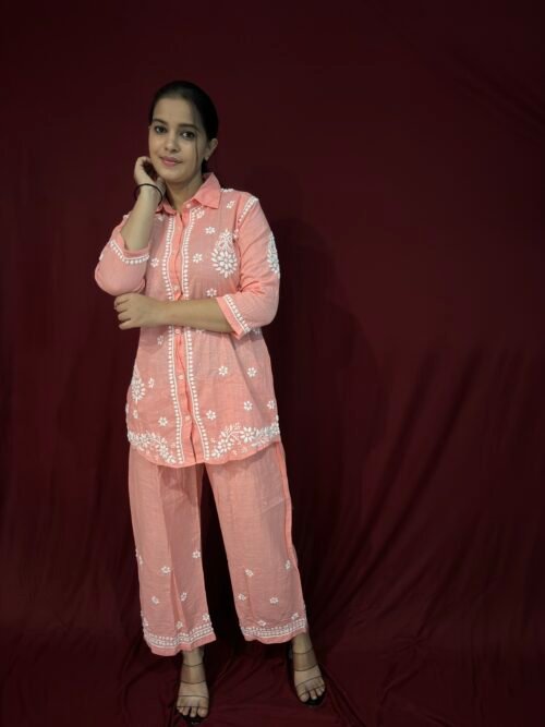 Best Colors pant-shirt cotton fabric 3d work design ( 6 Different colors )
